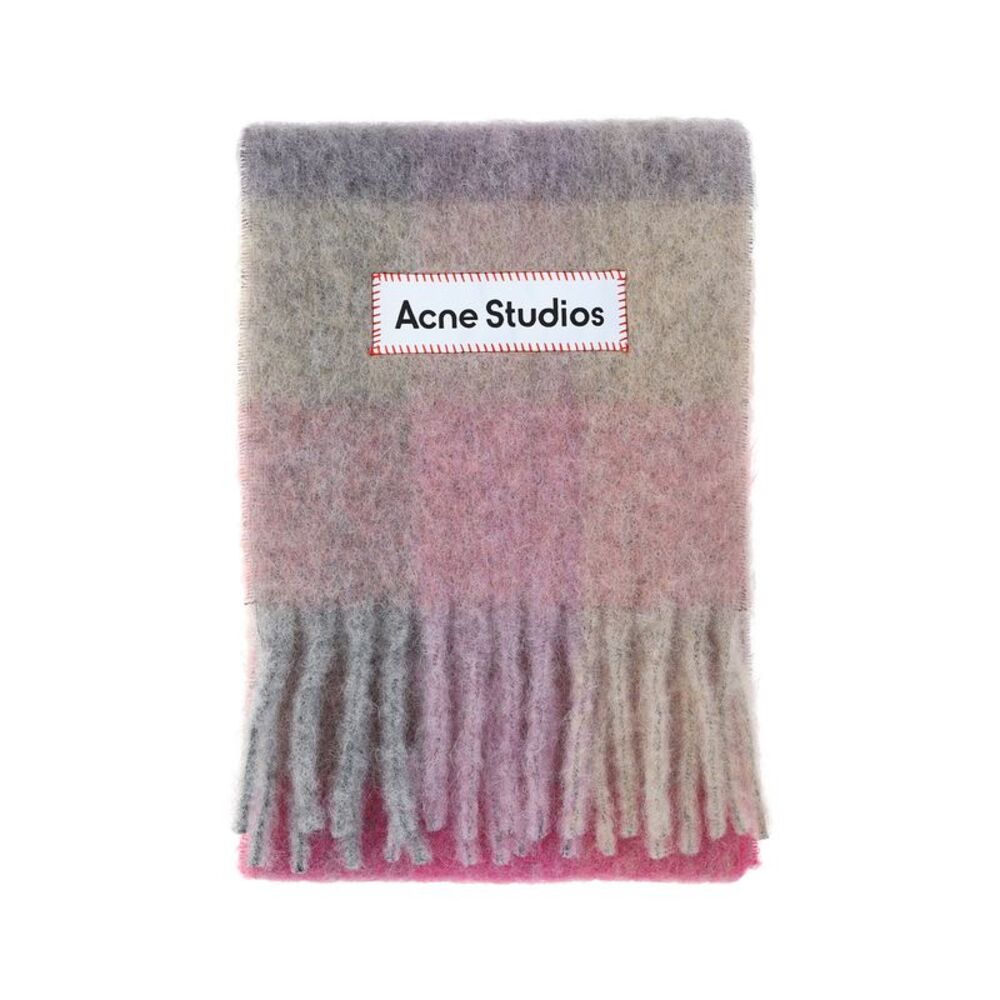 Acne Studios Men Check Scarf